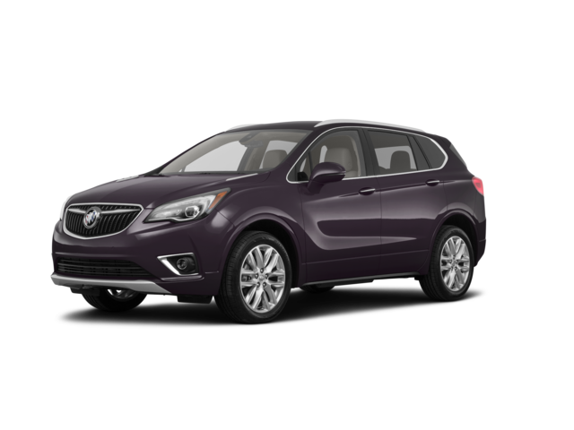 2019 Buick Envision Preferred, front three-quarter view, paint 1 of 7