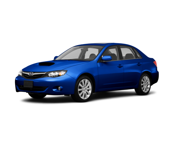 2010 Subaru Impreza 2.5GT, front three-quarter view, paint 1 of 8