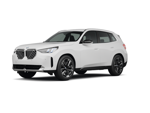 2025 BMW X3 30 xDrive, front three-quarter view, paint 1 of 8