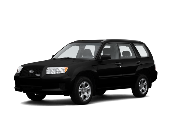 2007 Subaru Forester Sports 2.5 X, front three-quarter view, paint 1 of 4