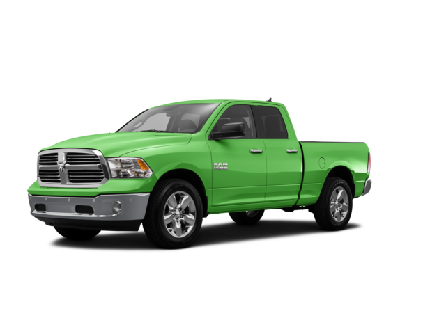 2015 Ram 1500 Big Horn, front three-quarter view, paint 1 of 8