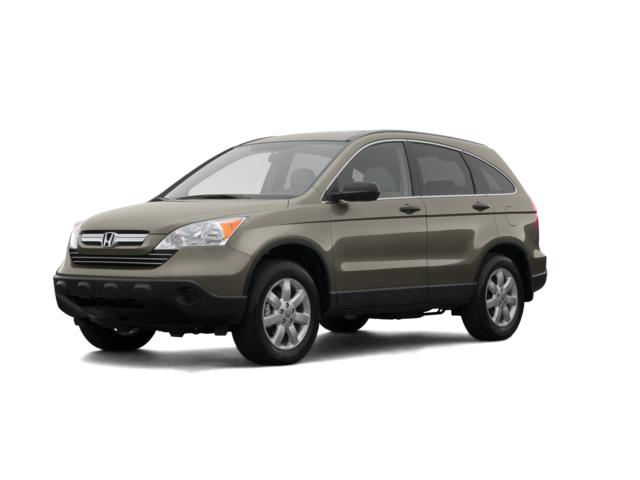 2007 Honda CR-V EX, front three-quarter view, paint 1 of 8