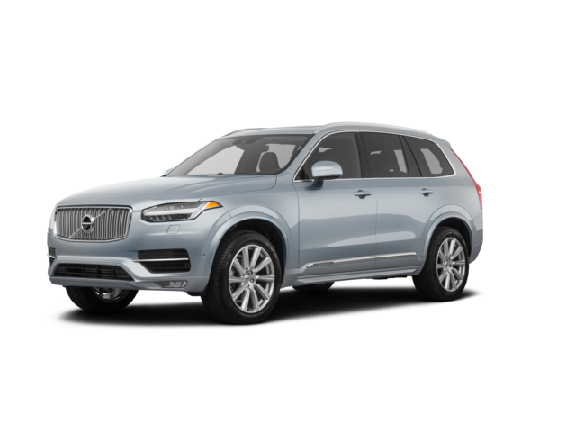 2018 Volvo XC90 T5 Momentum, front three-quarter view, paint 1 of 8