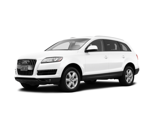 2014 Audi Q7 3.0T Premium quattro, front three-quarter view, paint 1 of 8