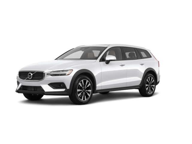 2024 Volvo V60 Cross Country B5 Plus, front three-quarter view, paint 1 of 8