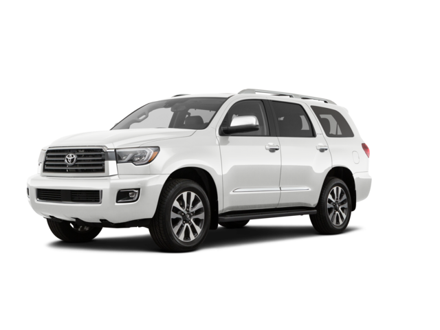 2022 Toyota Sequoia TRD PRO, front three-quarter view, paint 1 of 8