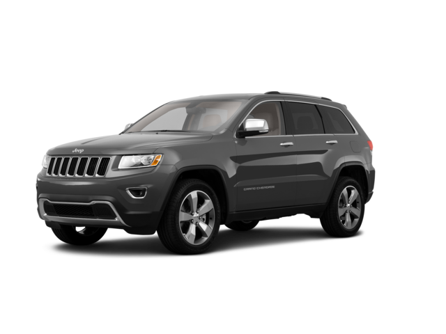 2014 Jeep Grand Cherokee Laredo, front three-quarter view, paint 1 of 8