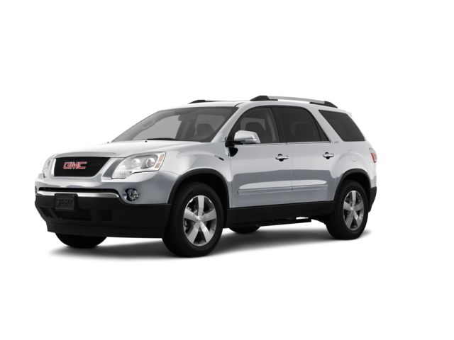2012 GMC Acadia SL, front three-quarter view, paint 1 of 8