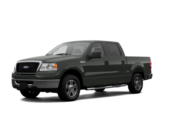 2007 Ford F-150 XLT, front three-quarter view, paint 1 of 8