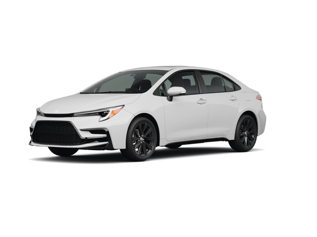 2024 Toyota Corolla XSE, front three-quarter view, paint 1 of 8