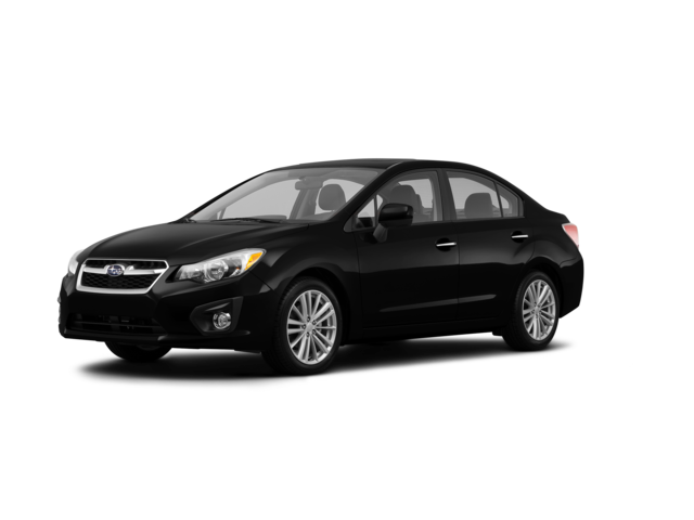 2012 Subaru Impreza 2.0i Limited, front three-quarter view, paint 1 of 8