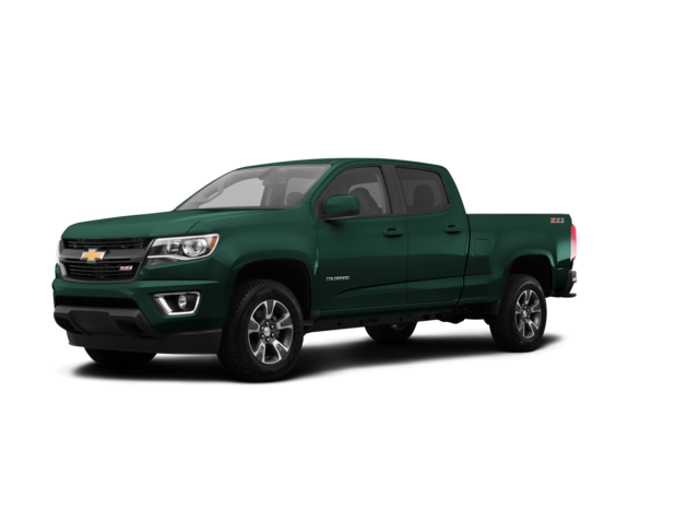 2015 Chevrolet Colorado Z71, front three-quarter view, paint 1 of 8