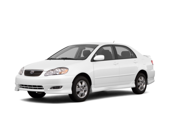 2008 Toyota Corolla S, front three-quarter view, paint 1 of 7