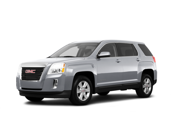 2010 GMC Terrain SLE-1, front three-quarter view, paint 1 of 8