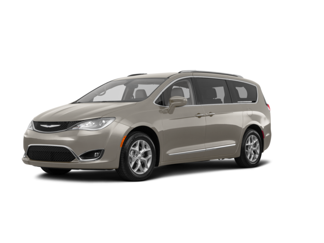 2017 Chrysler Pacifica Touring-L Plus, front three-quarter view, paint 1 of 8