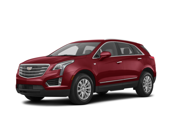 2017 Cadillac XT5 Luxury, front three-quarter view, paint 1 of 8