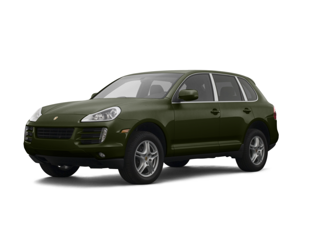 2008 Porsche Cayenne Base, front three-quarter view, paint 1 of 8