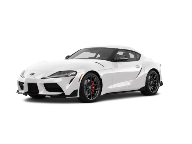 2023 Toyota GR Supra 2, front three-quarter view, paint 1 of 8
