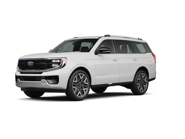 2025 Ford Expedition Platinum, front three-quarter view, paint 1 of 8