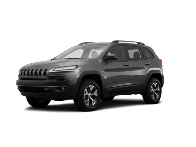 2014 Jeep Cherokee Trailhawk, front three-quarter view, paint 1 of 8