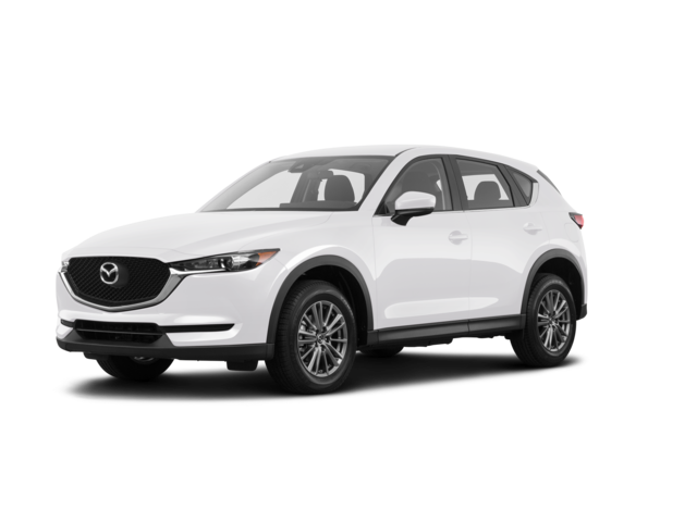 2018 Mazda CX-5 Sport, front three-quarter view, paint 1 of 7