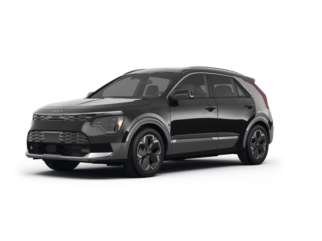 2024 Kia Niro EV Wave, front three-quarter view, paint 1 of 7