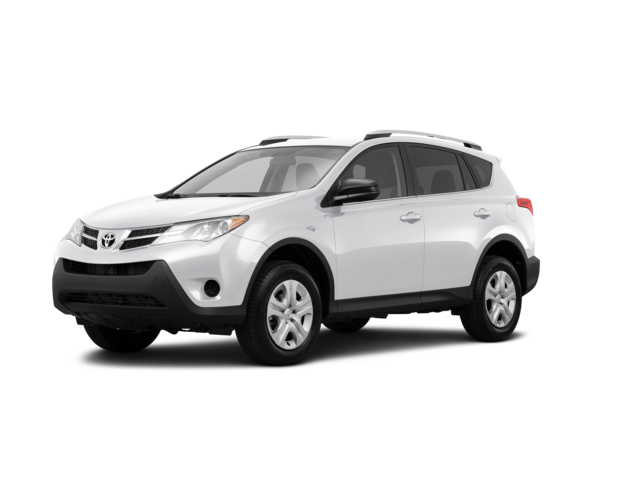 2013 Toyota RAV4 LE, front three-quarter view, paint 1 of 8