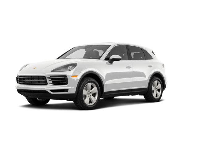 2020 Porsche Cayenne Base, front three-quarter view, paint 1 of 2