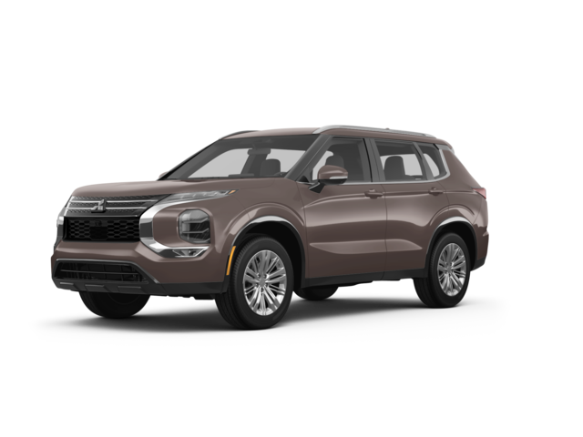 2024 Mitsubishi Outlander SE, front three-quarter view, paint 1 of 8