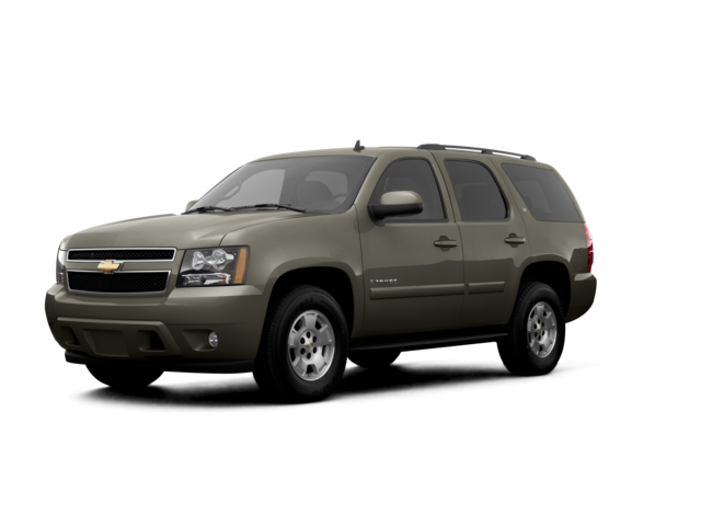 2007 Chevrolet Tahoe LS, front three-quarter view, paint 1 of 8