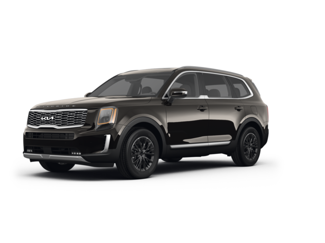 2022 Kia Telluride SX, front three-quarter view, paint 1 of 8