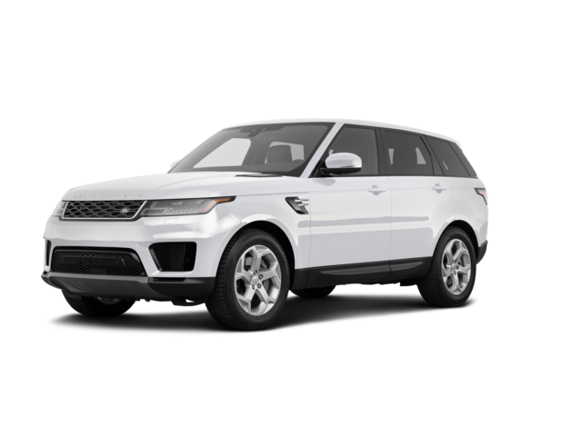 2019 Land Rover Range Rover Sport P360 SE, front three-quarter view, paint 1 of 8