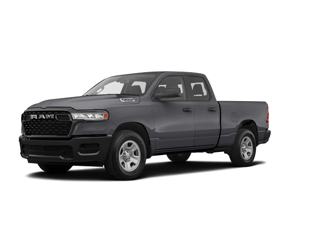2025 Ram 1500 Tradesman, front three-quarter view, paint 1 of 8