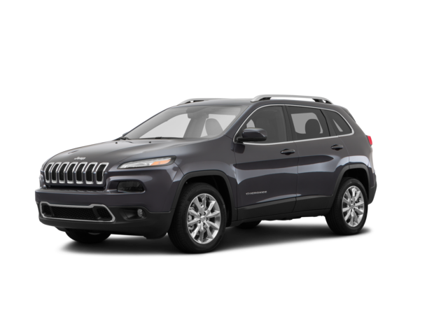 2015 Jeep Cherokee Limited, front three-quarter view, paint 1 of 8