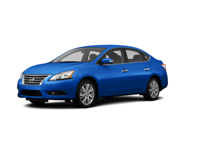 2014 Nissan Sentra SL, front three-quarter view, paint 1 of 8