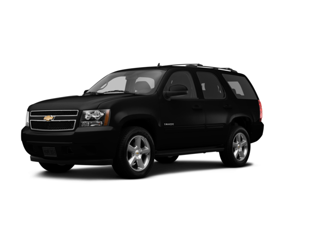 2014 Chevrolet Tahoe LS, front three-quarter view, paint 1 of 8