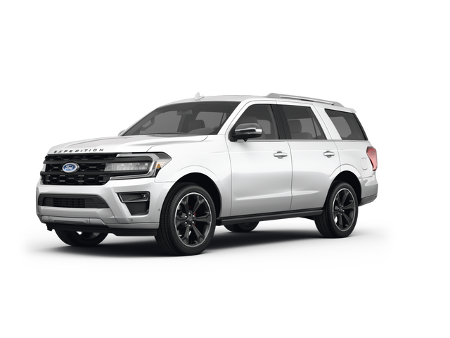 2024 Ford Expedition Limited, front three-quarter view, paint 1 of 8