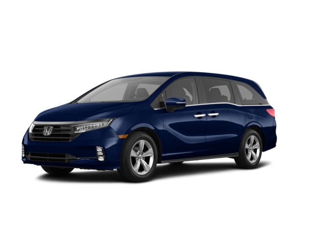 2023 Honda Odyssey EX, front three-quarter view, paint 1 of 6