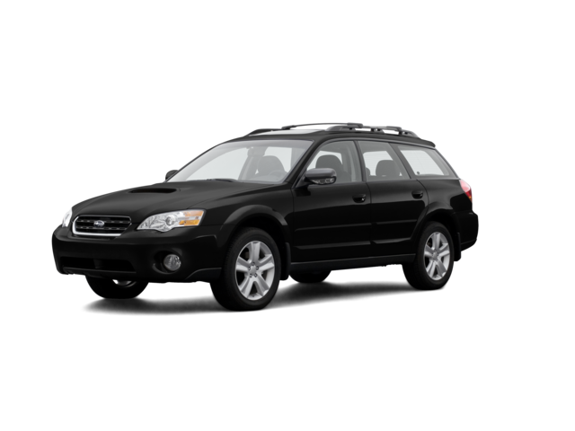 2007 Subaru Outback 2.5 XT Limited, front three-quarter view, paint 1 of 2