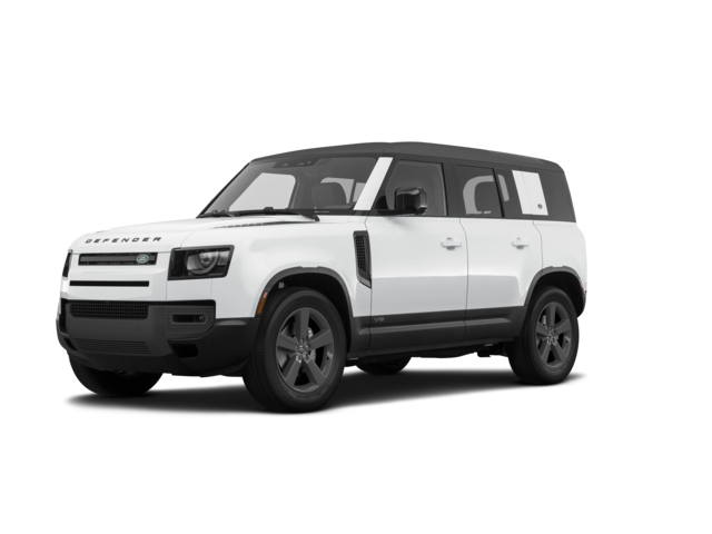 2024 Land Rover Defender 110 110 P300 S, front three-quarter view, paint 1 of 8