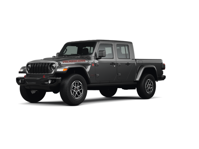2024 Jeep Gladiator Rubicon X, front three-quarter view, paint 1 of 8