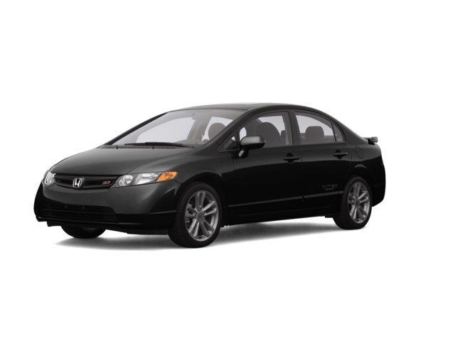 2007 Honda Civic Si, front three-quarter view, paint 1 of 7