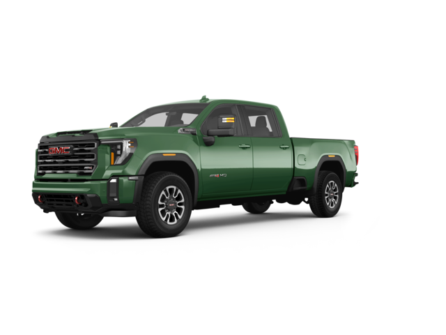 2024 GMC Sierra 2500 HD AT4, front three-quarter view, paint 1 of 8