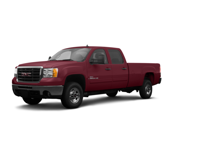 2008 GMC Sierra 2500 HD Work Truck, front three-quarter view, paint 1 of 8