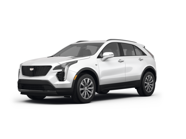 2022 Cadillac XT4 Sport, front three-quarter view, paint 1 of 8