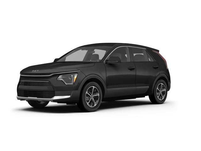2024 Kia Niro LX, front three-quarter view, paint 1 of 7