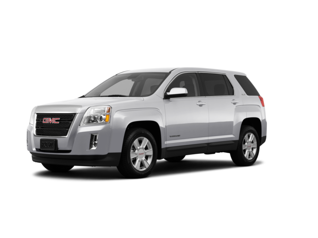 2012 GMC Terrain SLE-1, front three-quarter view, paint 1 of 8