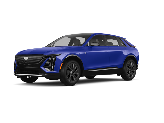 2026 Cadillac LYRIQ Signature Sport, front three-quarter view, paint 1 of 6