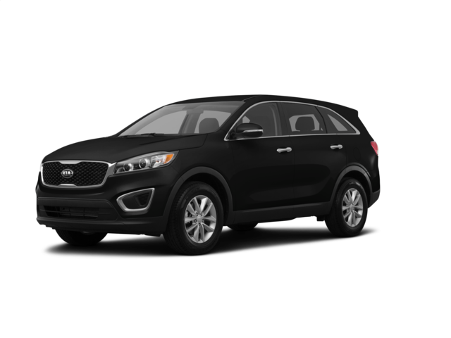 2018 Kia Sorento LX, front three-quarter view, paint 1 of 3