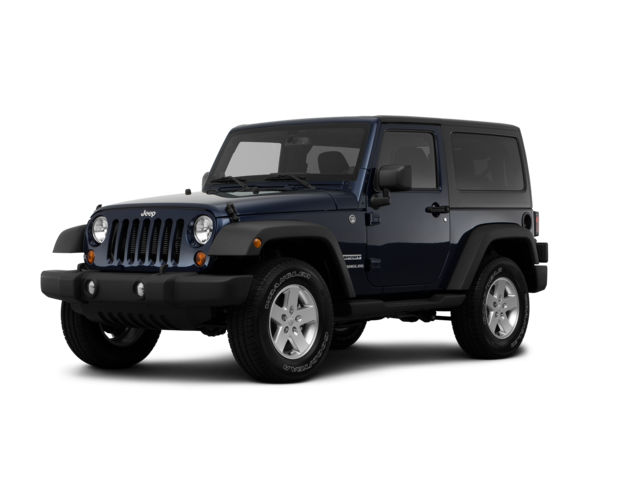 2013 Jeep Wrangler Sport, front three-quarter view, paint 1 of 8